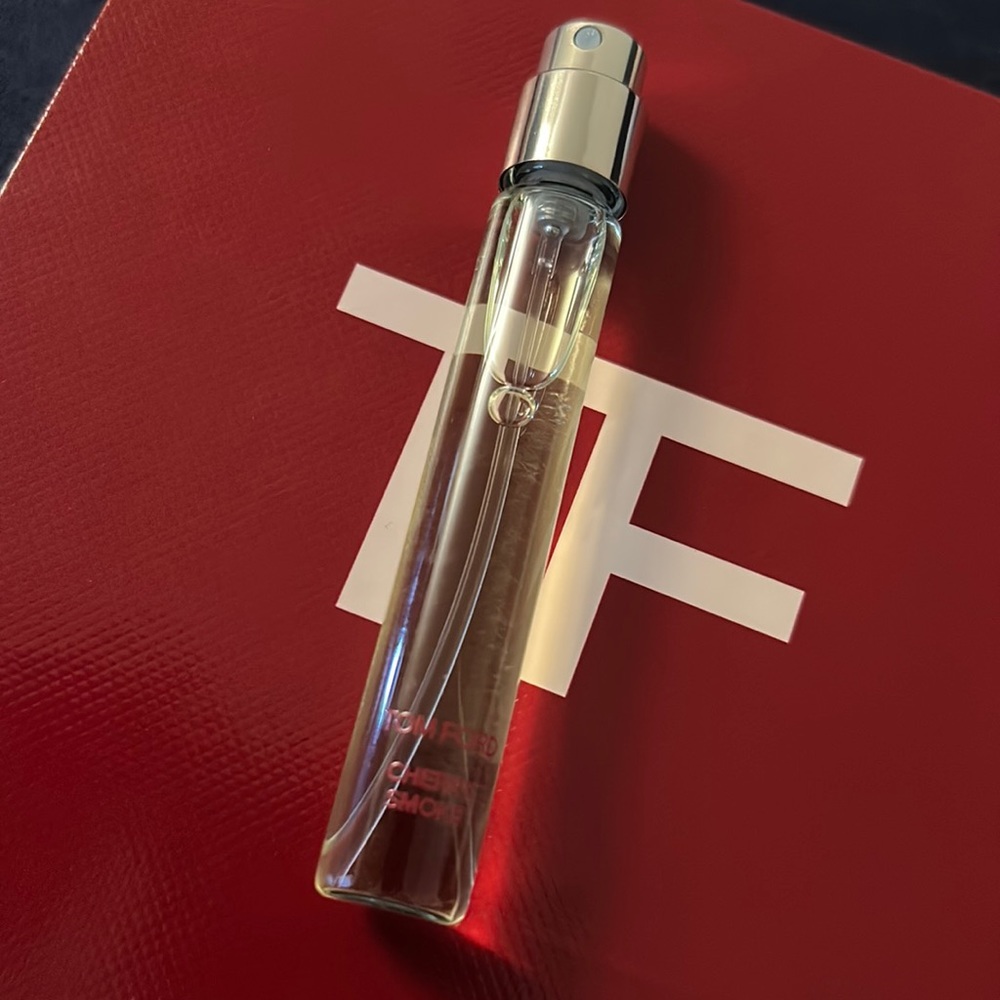 Tom Ford Cherry Smoke refill .34 floz sprayed 2x